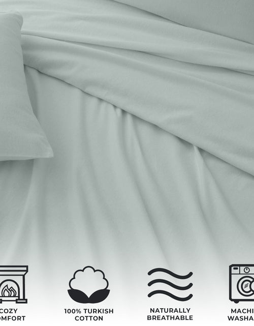 Load image into Gallery viewer, Turkish Cotton Flannel Sheet - Raye Collection
