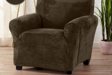 Velvet Stretch Slipcover - Gale Collection