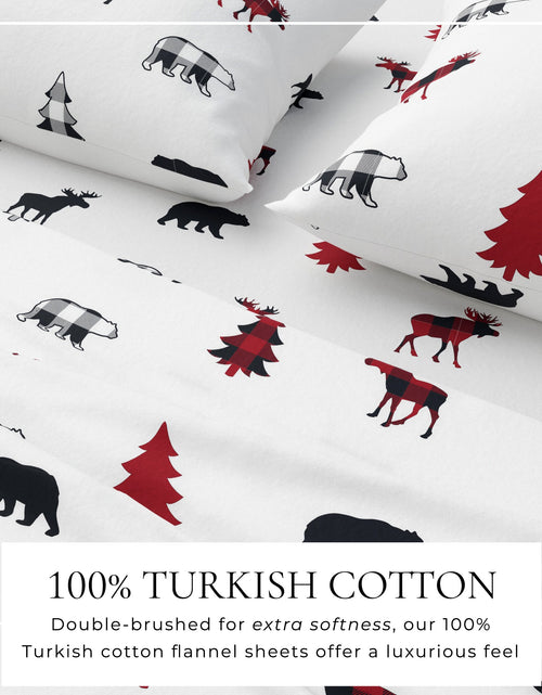 Load image into Gallery viewer, 100% Turkish Cotton Flannel Sheet Sets - Boulder Collection
