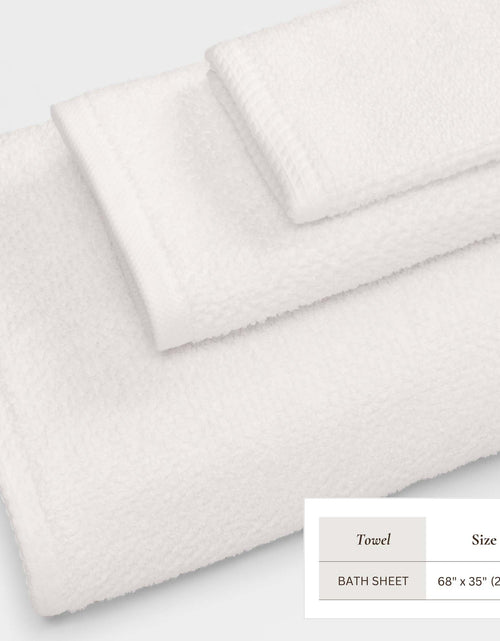 Load image into Gallery viewer, Cotton Textured Bath Towel Set - Acacia Collection

