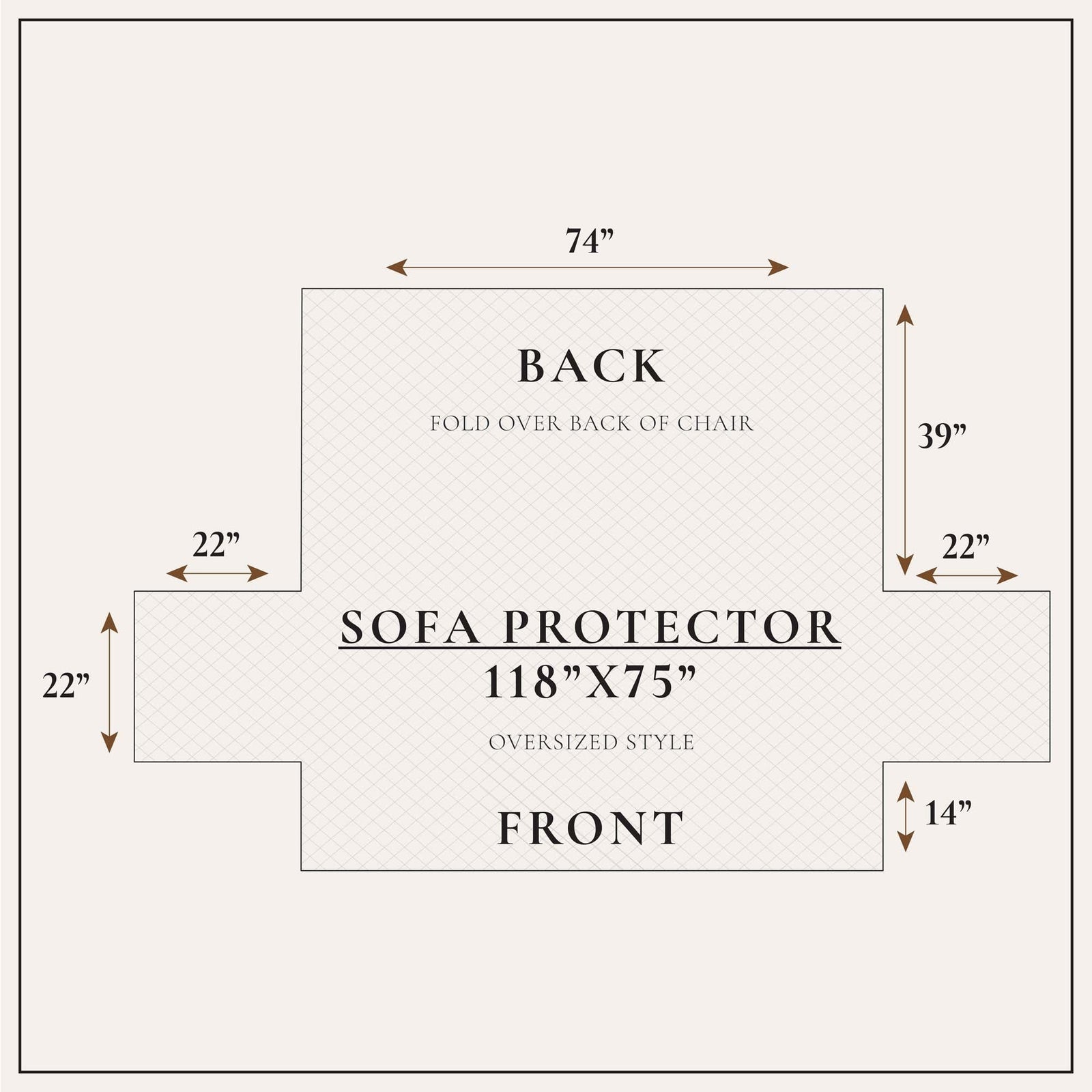 Medallion Solid Furniture Protector - Elenor Collection