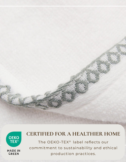 Load image into Gallery viewer, Cotton Border-Stitched 6-Piece Towel Set - Valery Collection
