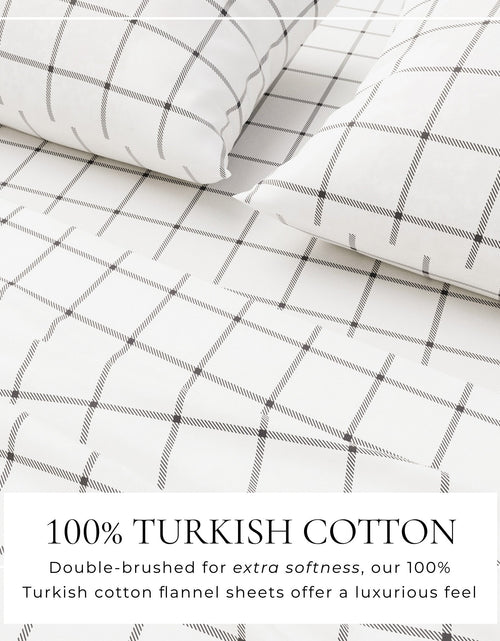 Load image into Gallery viewer, Turkish Cotton Flannel Sheet - Belle Collection
