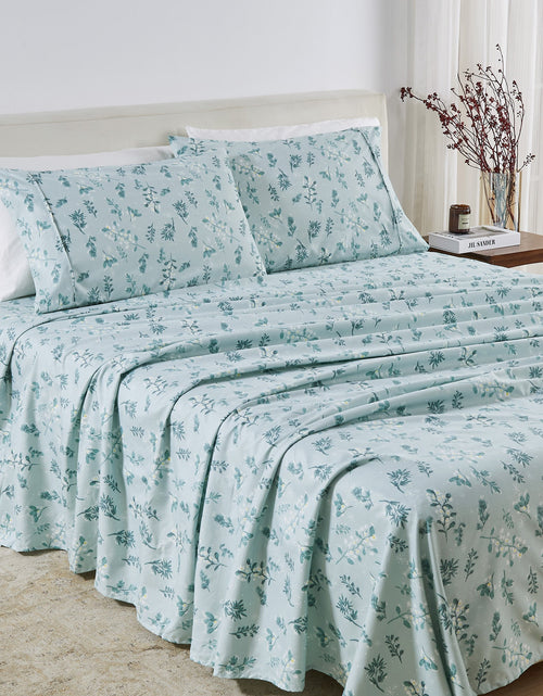 Load image into Gallery viewer, Watercolor Floral Sheet Set - Delia Collection
