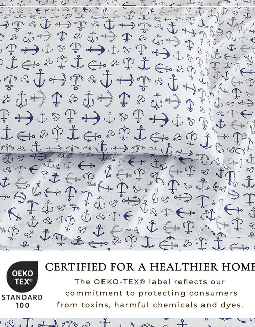 Load image into Gallery viewer, Coastal Printed Sheet Set - Newport Collection
