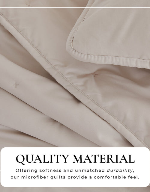 Load image into Gallery viewer, Dot Stitched Quilt Set - Dot-Hemmed Collection
