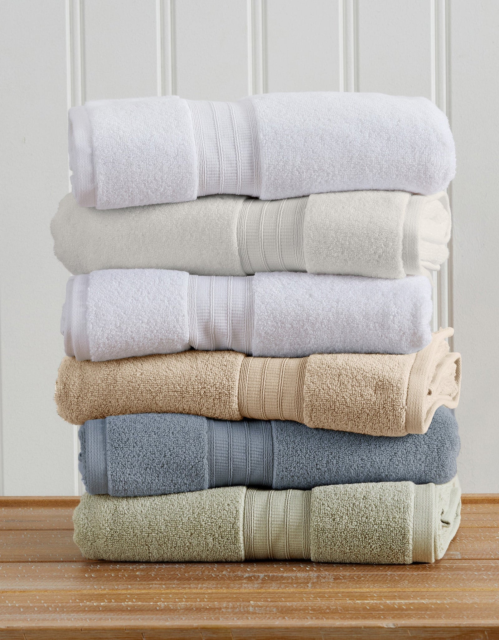 100% Cotton Premium Bath Towel Set - Chiara Collection