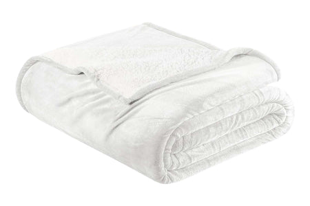 Velvet Plush Sherpa Bed Blanket - Sherpa Fleece Collection