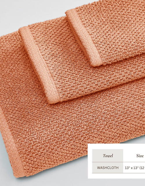 Load image into Gallery viewer, Cotton Textured Bath Towel Set - Acacia Collection
