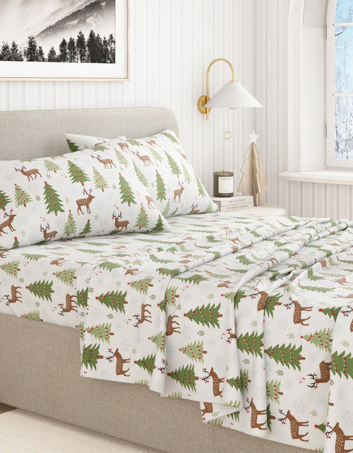 Load image into Gallery viewer, 100% Turkish Cotton Flannel Sheet Sets - Boulder Collection
