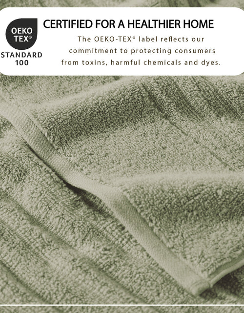 Load image into Gallery viewer, Luxury Combed Cotton Bath Towel Set - Karina Collection
