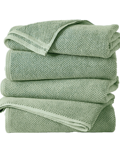Load image into Gallery viewer, Cotton Textured Bath Towel Set - Acacia Collection
