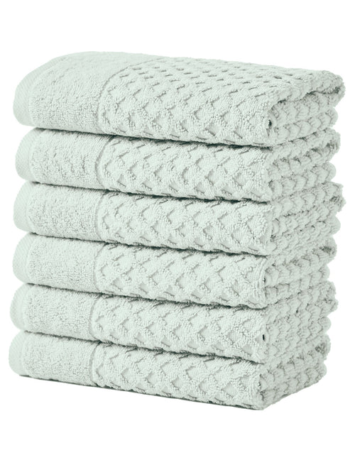 Load image into Gallery viewer, Cotton Diamond Waffle Weave Bath Towel Set - Grayson Collection

