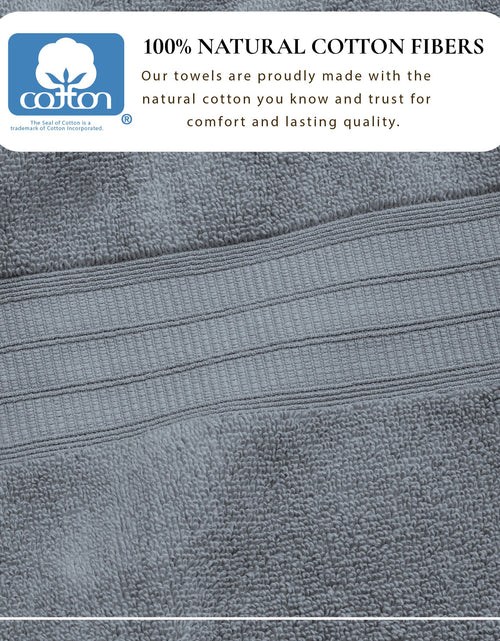 Load image into Gallery viewer, 100% Cotton Premium Bath Towel Set - Chiara Collection
