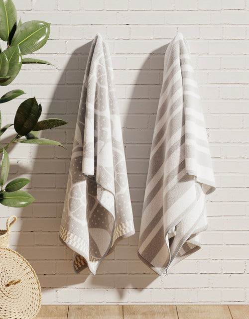 Load image into Gallery viewer, Cotton Velour Beach Towel - Maui Collection
