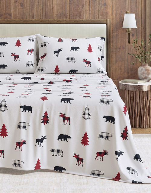 Load image into Gallery viewer, 100% Turkish Cotton Flannel Sheet Sets - Boulder Collection

