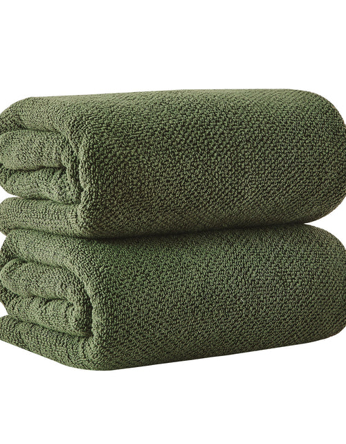 Load image into Gallery viewer, Cotton Textured Bath Towel Set - Acacia Collection
