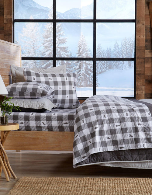 Load image into Gallery viewer, 100% Turkish Cotton Flannel Sheet Sets - Boulder Collection
