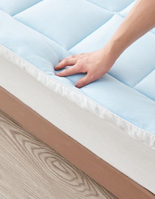 Load image into Gallery viewer, 2 Inch Thick Cooling Mattress Pad - Finley Collection
