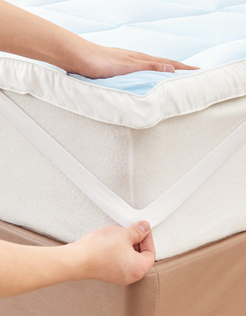 Load image into Gallery viewer, 2 Inch Thick Cooling Mattress Pad - Finley Collection
