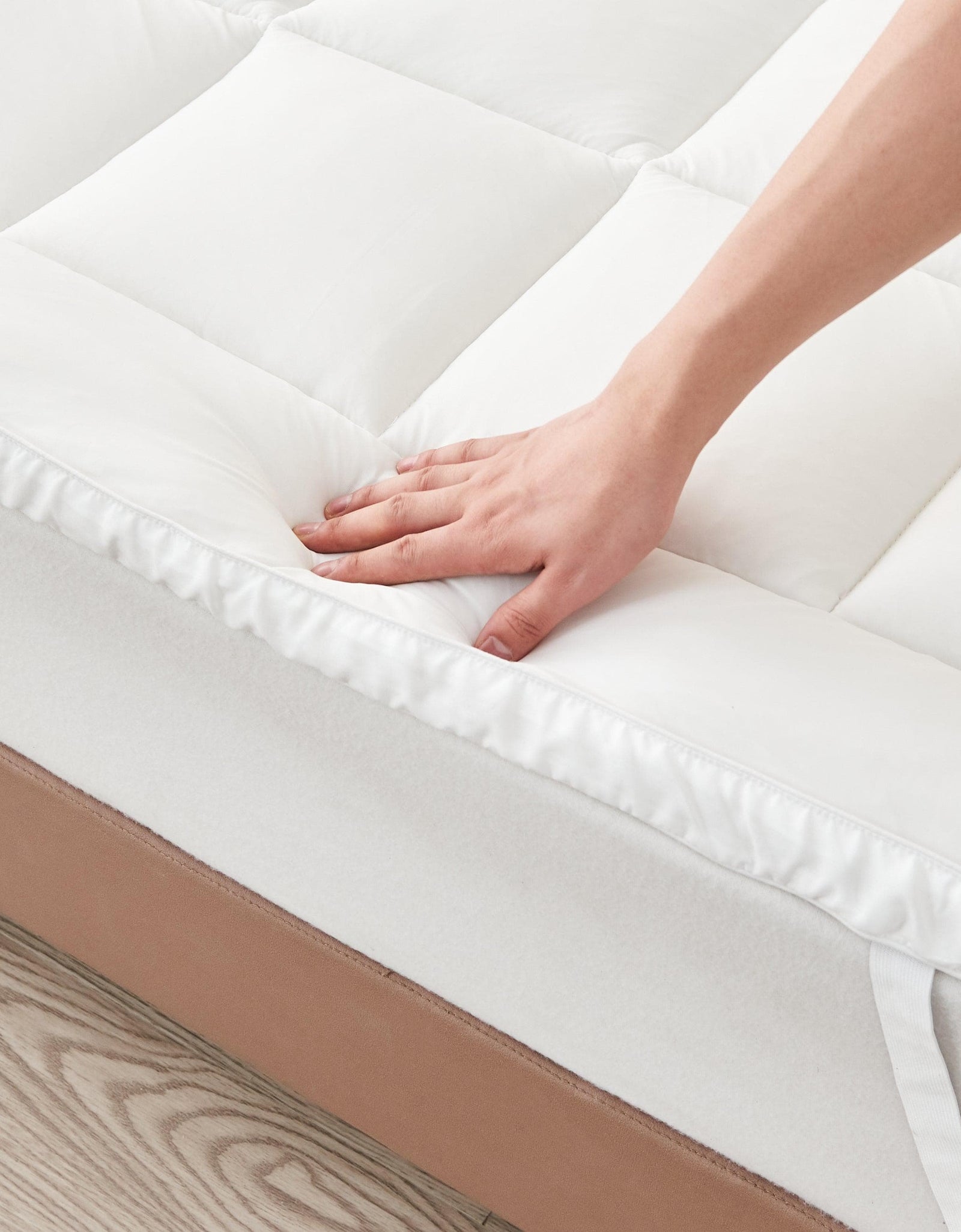 2 Inch Thick Cooling Mattress Pad - Finley Collection