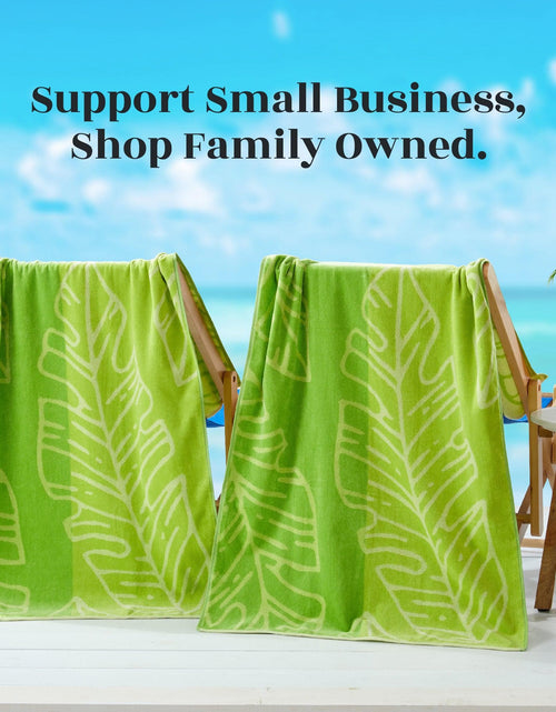 Load image into Gallery viewer, 2 Pack Vibrant Beach Towels - Boca Collection
