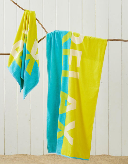 Load image into Gallery viewer, 2 Pack Vibrant Beach Towels - Boca Collection
