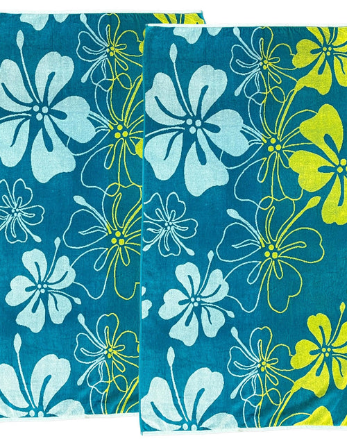 Load image into Gallery viewer, 2 Pack Vibrant Beach Towels - Boca Collection
