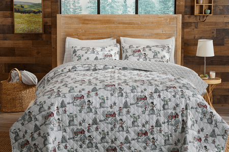 Holiday Printed Quilt - Alfie Collection