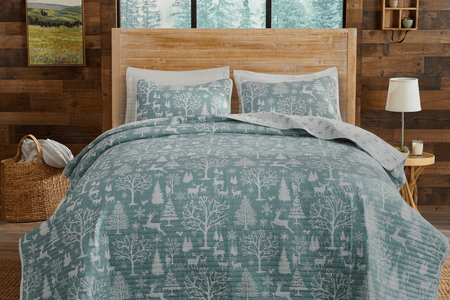 Lodge Woods Quilt - Winter Solstice Collection