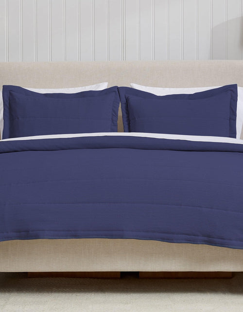 Load image into Gallery viewer, Textured Striped Quilt Set - Ellie Collection
