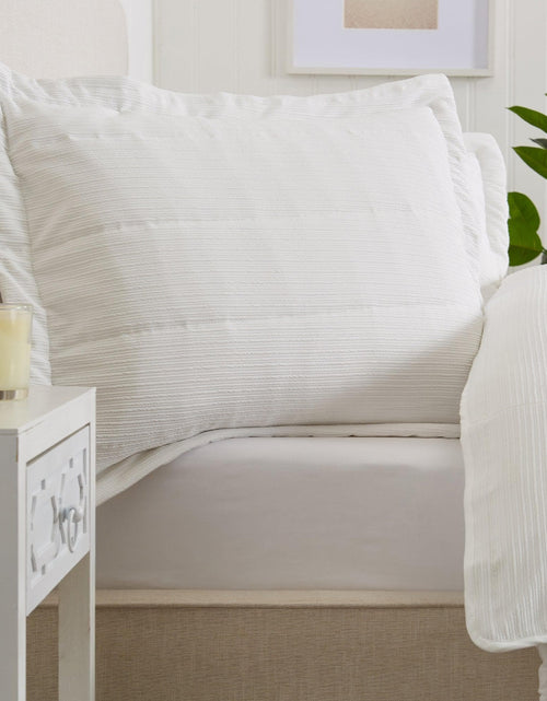 Load image into Gallery viewer, Textured Striped Quilt Set - Ellie Collection
