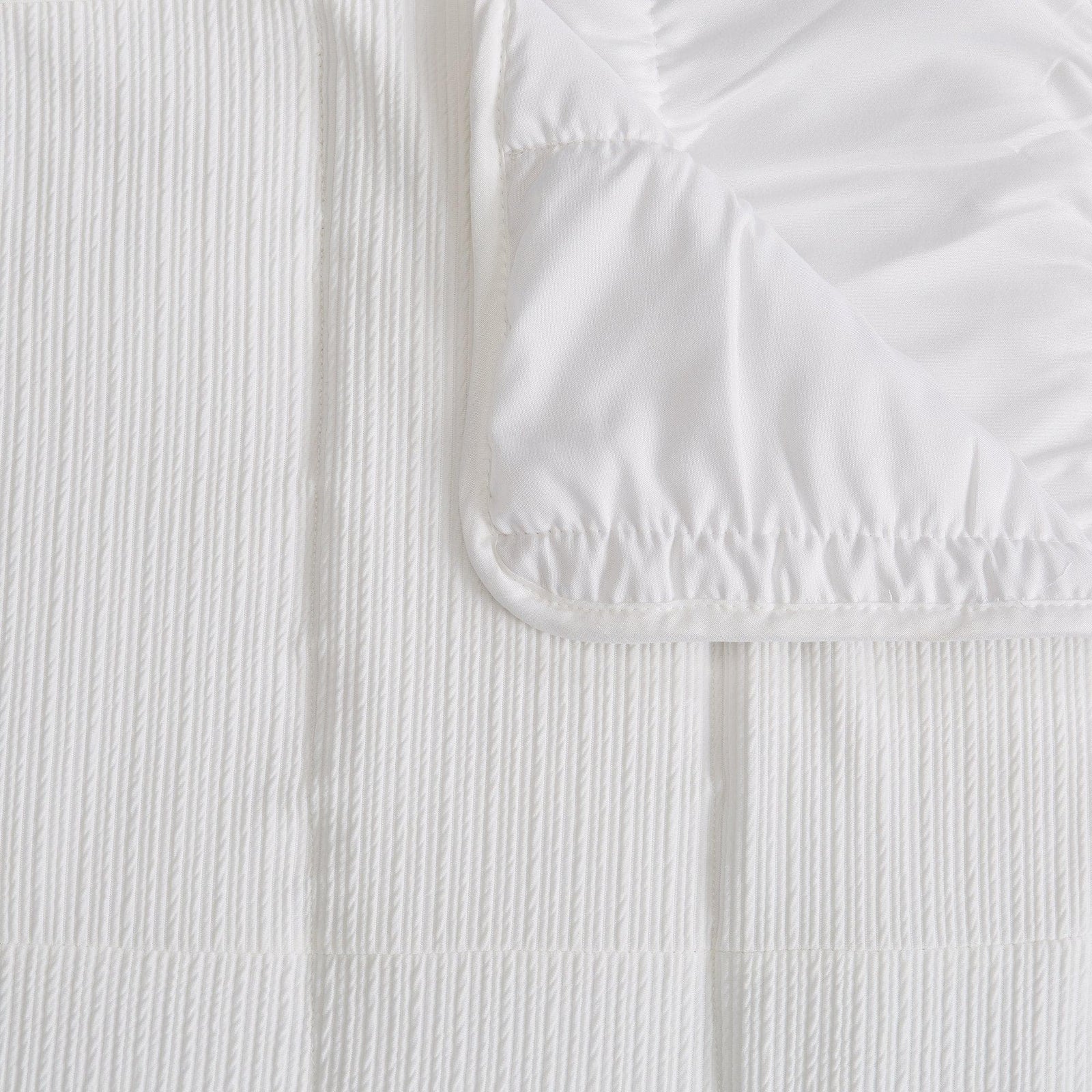 Textured Striped Quilt Set - Ellie Collection