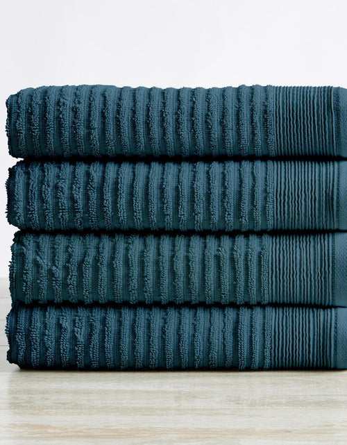 Load image into Gallery viewer, 4 Pack Ribbed Hand Towels - Rori Collection
