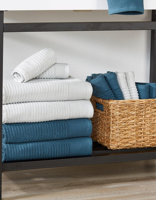 Load image into Gallery viewer, 4 Pack Ribbed Hand Towels - Rori Collection
