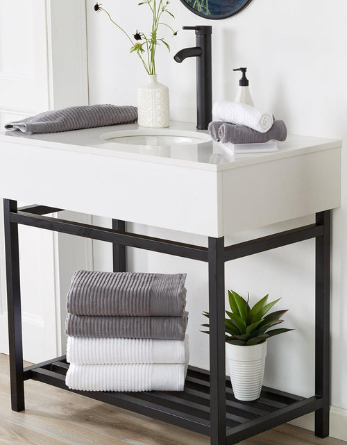 Load image into Gallery viewer, 4 Pack Ribbed Hand Towels - Rori Collection
