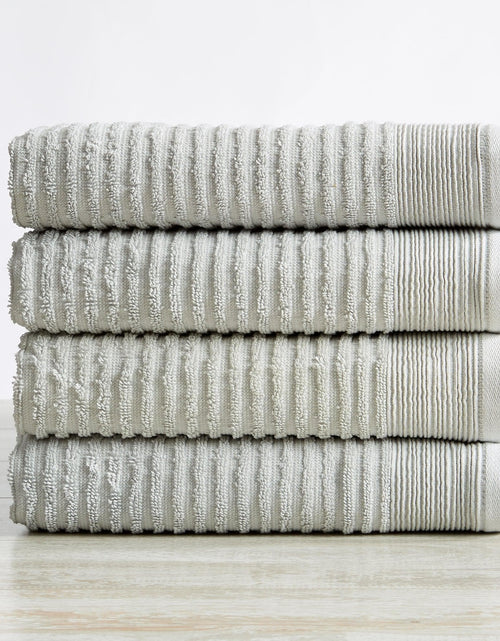 Load image into Gallery viewer, 4 Pack Ribbed Hand Towels - Rori Collection
