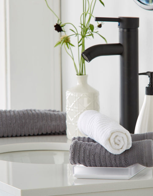 Load image into Gallery viewer, 4 Pack Ribbed Hand Towels - Rori Collection
