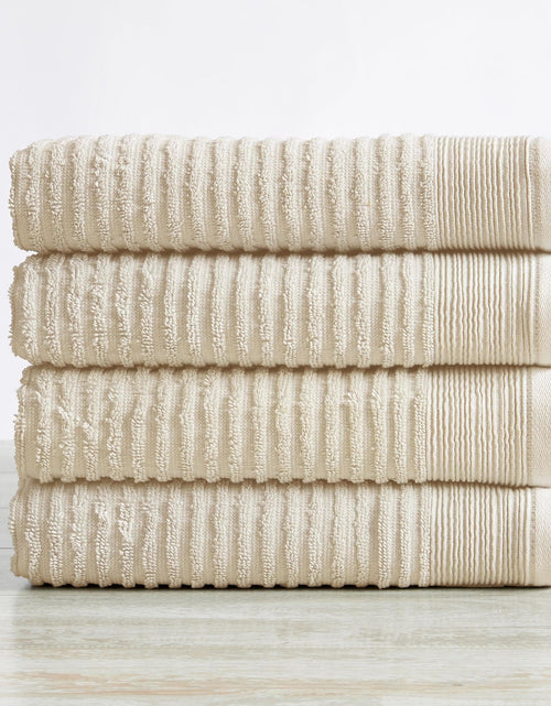 Load image into Gallery viewer, 4 Pack Ribbed Hand Towels - Rori Collection
