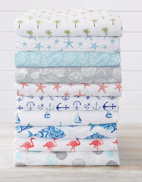 Load image into Gallery viewer, Coastal Printed Sheet Set - Newport Collection
