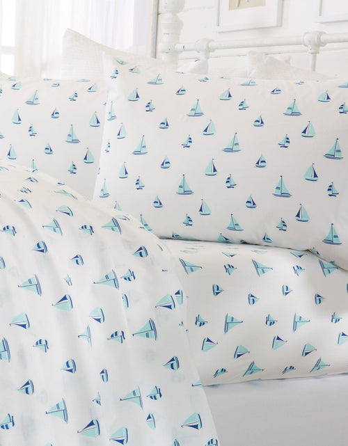Load image into Gallery viewer, Coastal Printed Sheet Set - Newport Collection
