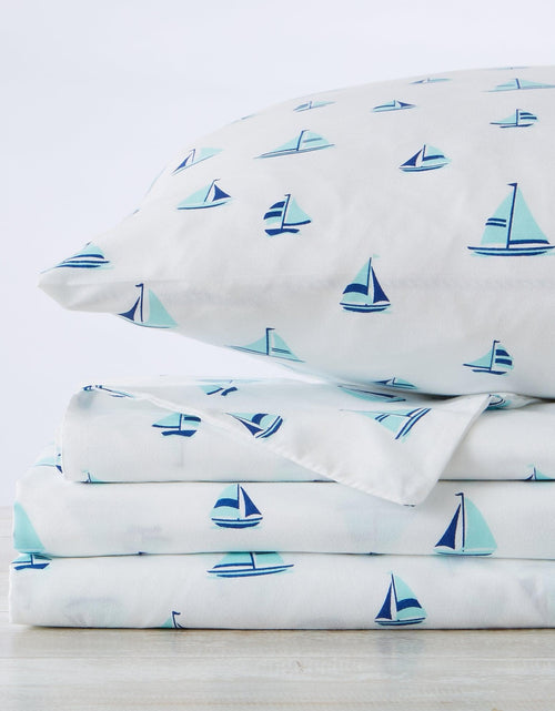 Load image into Gallery viewer, Coastal Printed Sheet Set - Newport Collection
