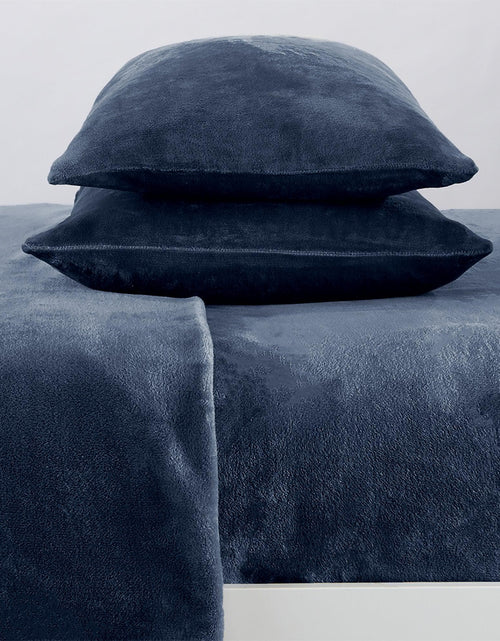 Load image into Gallery viewer, Solid Jewel-Toned Plush Sheet - Velvet Luxe Collection
