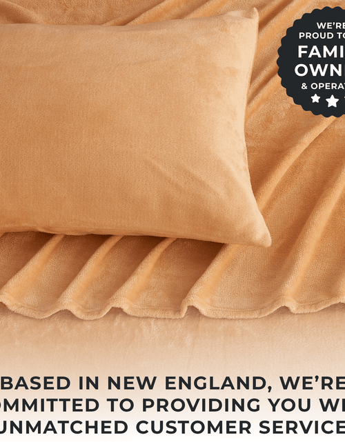 Load image into Gallery viewer, Solid Jewel-Toned Plush Sheet - Velvet Luxe Collection
