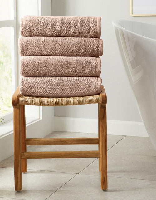 Load image into Gallery viewer, 4 Pack Cotton Bath Towels - Kasper Collection
