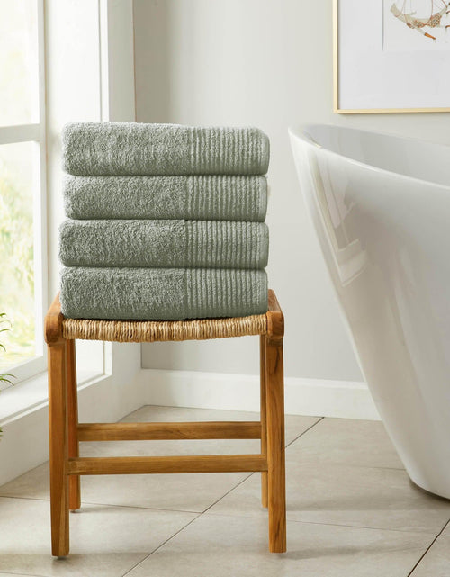 Load image into Gallery viewer, 6 Pack Cotton Hand Towels - Kasper Collection
