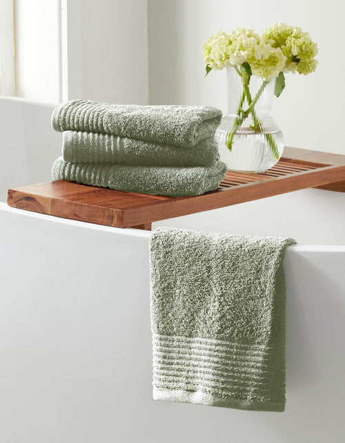 Load image into Gallery viewer, 6 Piece Set Cotton Bath Towels - Kasper Collection
