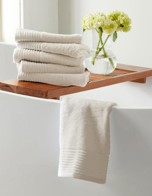 Load image into Gallery viewer, 6 Piece Set Cotton Bath Towels - Kasper Collection
