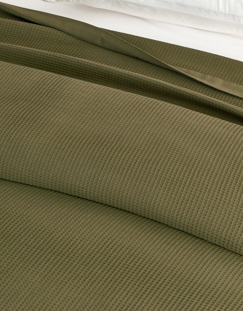Load image into Gallery viewer, 100% Cotton Small Waffle Weave Blanket - Hazel Collection
