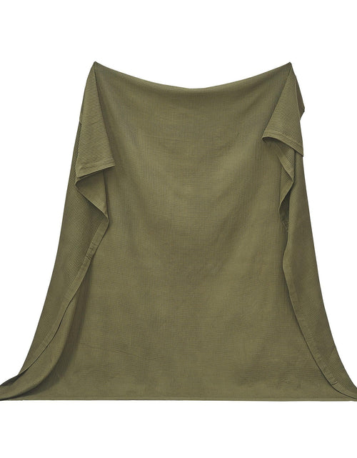 Load image into Gallery viewer, 100% Cotton Small Waffle Weave Blanket - Hazel Collection
